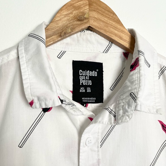 Cuidado con el Pedro matchstick button down shirt - Picture 3 of 4
